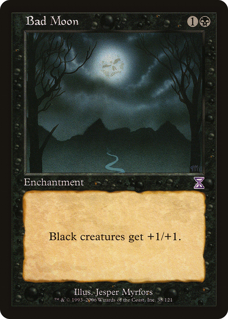Bad Moon - Foil