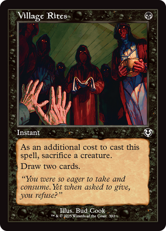 Village Rites (0392) (Retro Frame)