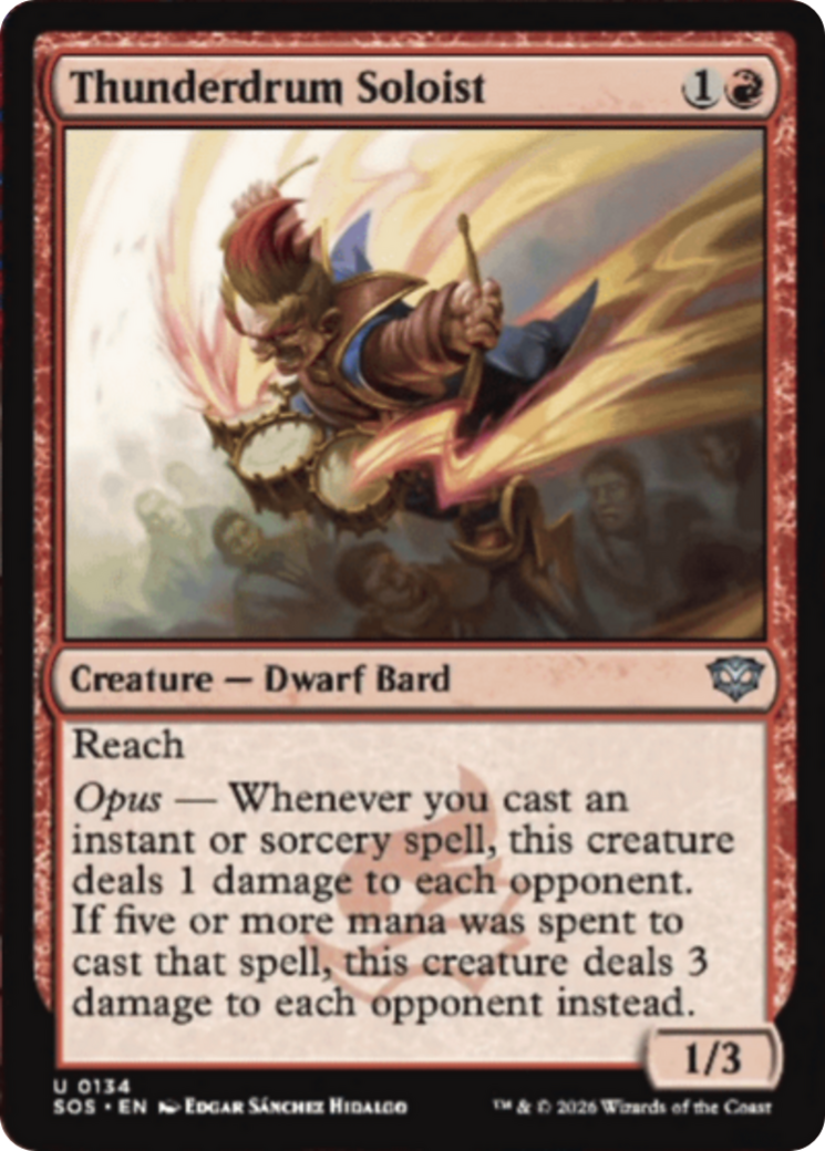 Thunderdrum Soloist (0134) (SOS) - Foil
