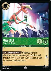Gazelle, Angel with Horns (0088) - Cold Foil