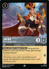 Jafar, Power-Hungry Vizier (0193) - Cold Foil