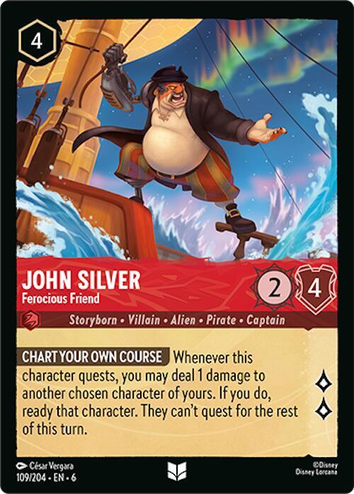 John Silver, Ferocious Friend (0109) - Cold Foil