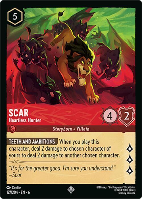 Scar, Heartless Hunter (0127) - Cold Foil
