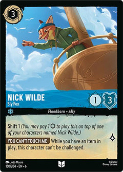 Nick Wilde, Sly Fox (0150) - Cold Foil