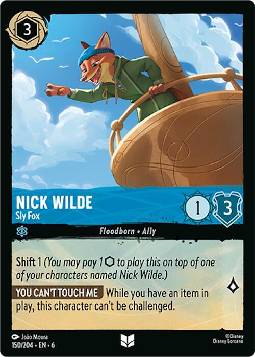 Nick Wilde, Sly Fox (0150) - Cold Foil