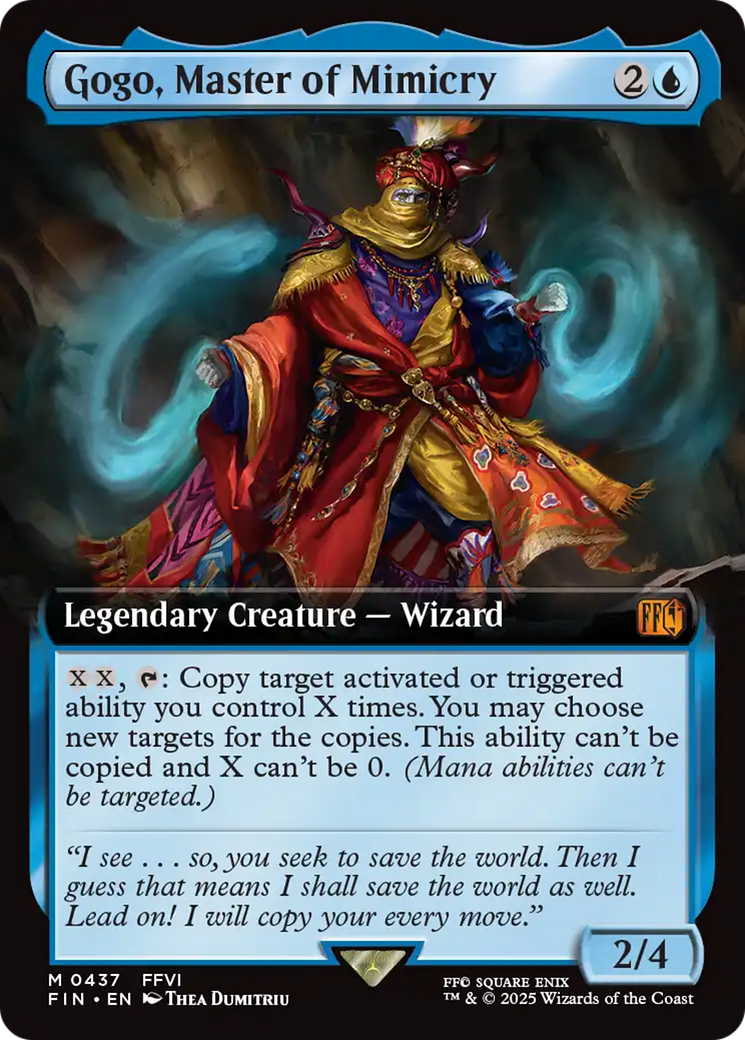 Gogo, Master of Mimicry (0437) (Extended Art) - Foil