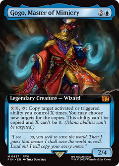 Gogo, Master of Mimicry (0437) (Extended Art) - Foil