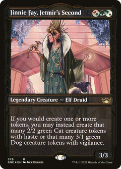 Jinnie Fay, Jetmir's Second (378) (Showcase) - Gilded Foil