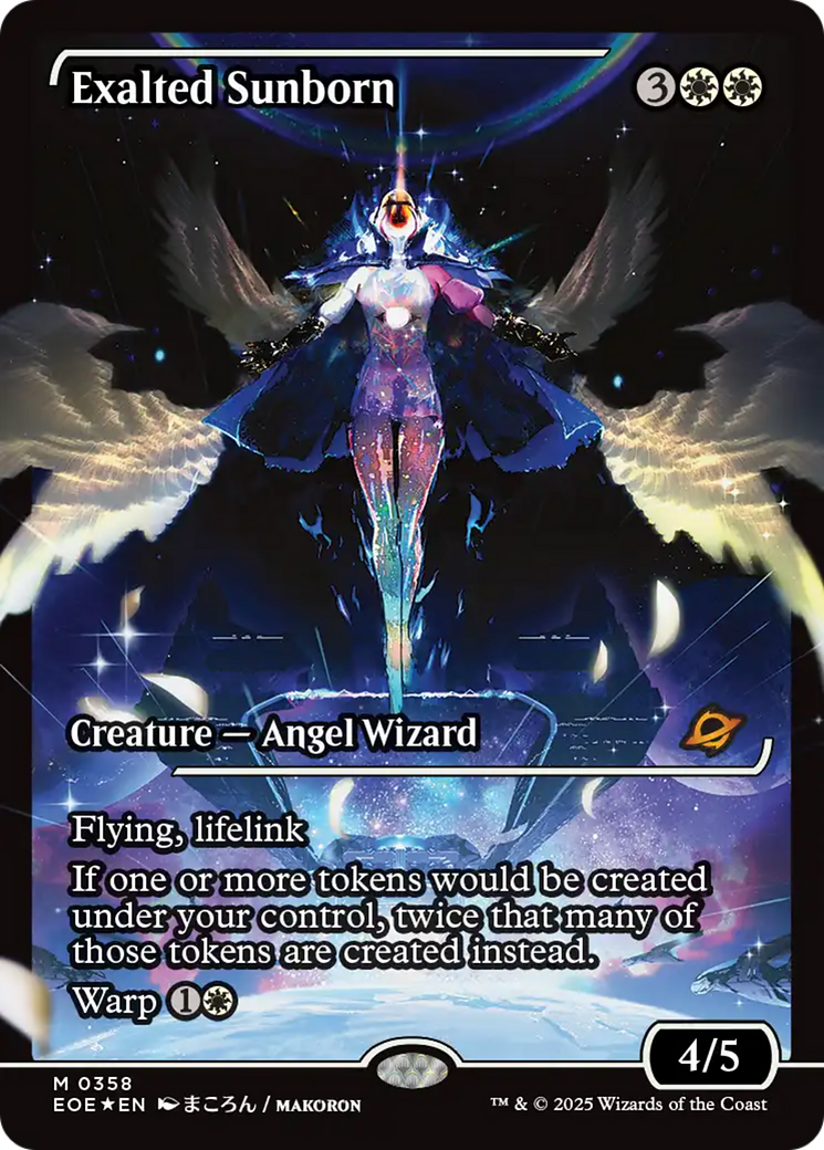 Exalted Sunborn (0358) (Showcase) - Foil