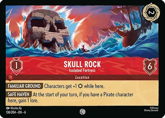 Skull Rock, Isolated Fortress (0136) - Cold Foil