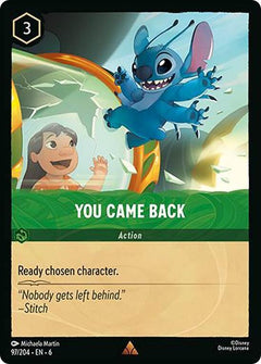 You Came Back (0097) - Cold Foil