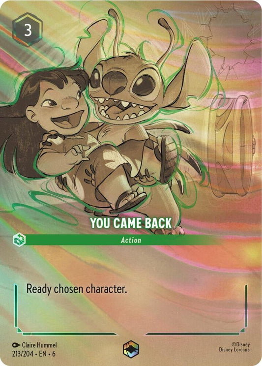 You Came Back (0213) (Enchanted) - Inkwash Foil