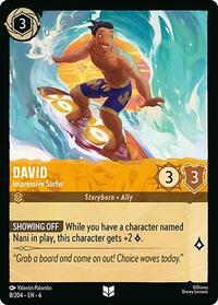 David, Impressive Surfer (0008) - Cold Foil