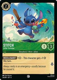 Stitch, Little Trickster (0026) - Cold Foil