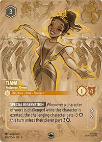 Tiana, Restaurant Owner (0206) (Enchanted) - Inkwash Foil