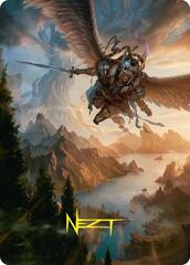 Youthful Valkyrie (28/54) Art Card (AFDN) - Gold-Stamped Signature