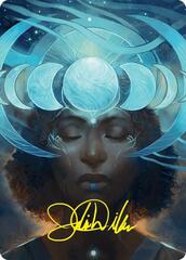 Lunar Insight (31/54) Art Card (AFDN) - Gold-Stamped Signature