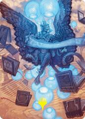 Sphinx of Forgotten Lore (33/54) Art Card (AFDN) - Gold-Stamped Signature