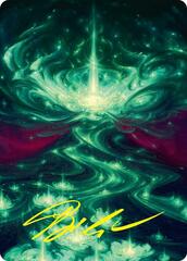 Genesis Wave (40/54) Art Card (AFDN) - Gold-Stamped Signature