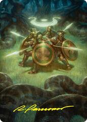 Anthem of Champions (47/54) Art Card (AFDN) - Gold-Stamped Signature