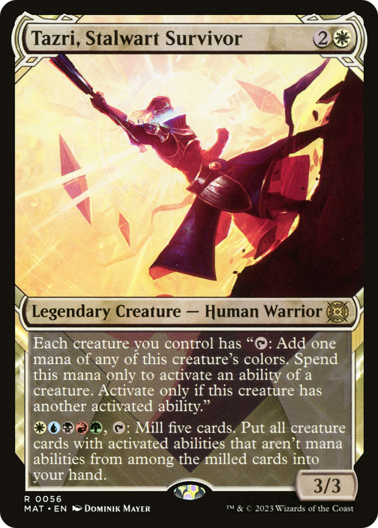 Tazri, Stalwart Survivor (0056) (Showcase)
