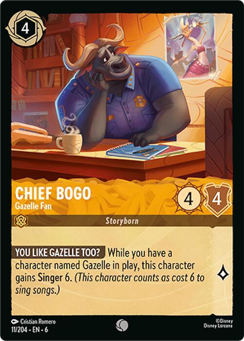 Chief Bogo, Gazelle Fan (0011)