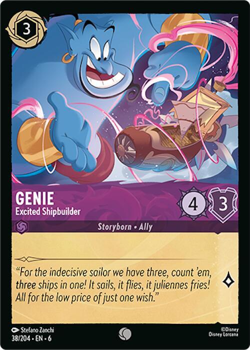 Genie, Excited Shipbuilder (0038)