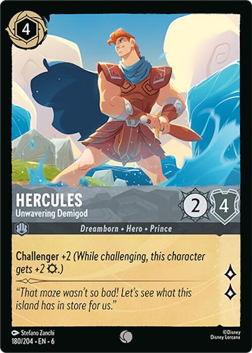 Hercules, Unwavering Demigod (0180)
