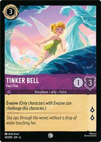 Tinker Bell, Fast Flier (0043) - Cold Foil
