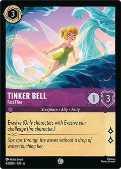 Tinker Bell, Fast Flier (0043) - Cold Foil