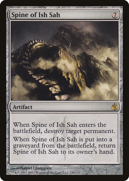 Spine of Ish Sah - Foil