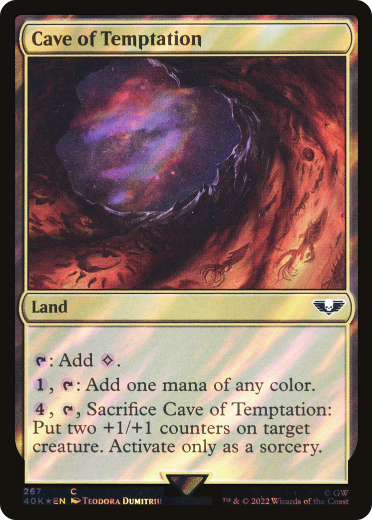 Cave of Temptation - Surge Foil
