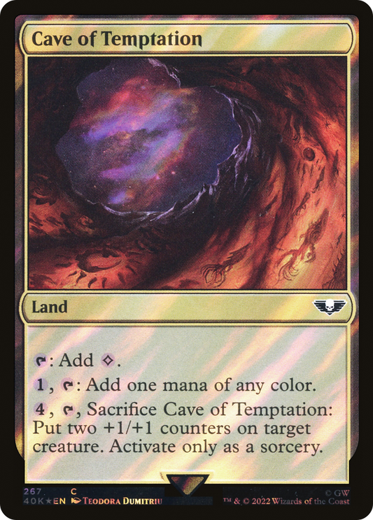 Cave of Temptation - Surge Foil