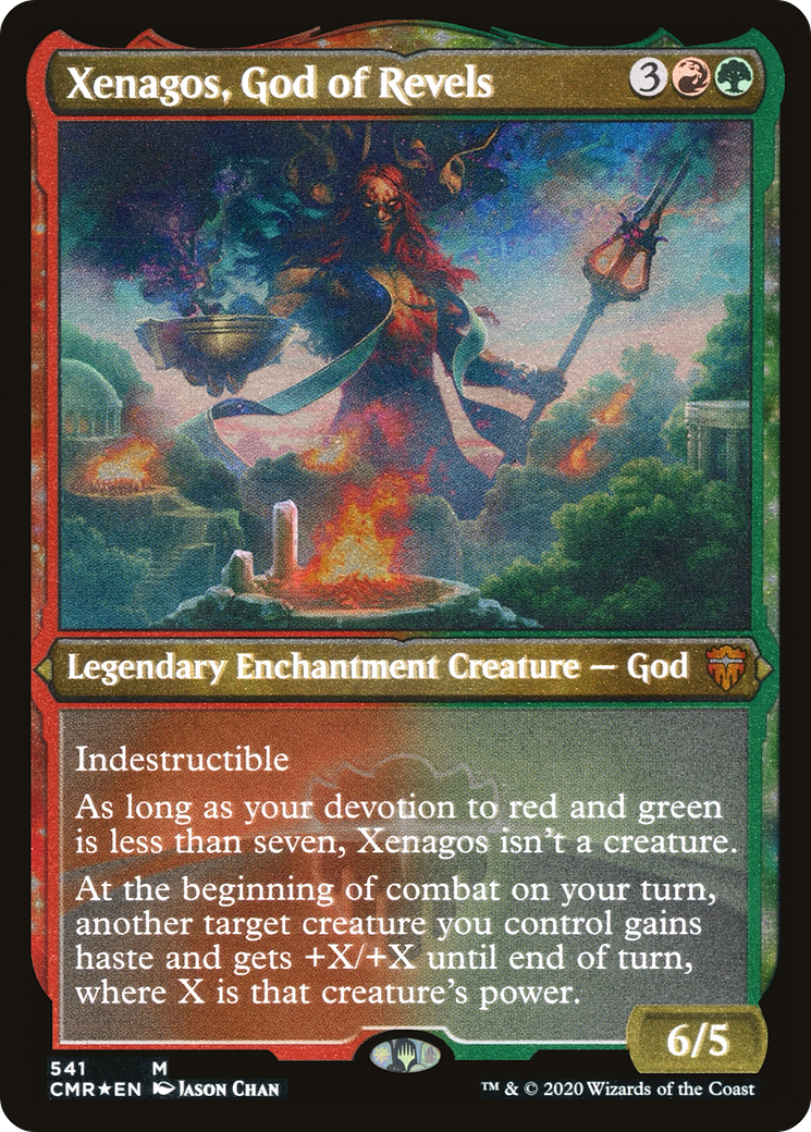 Xenagos, God of Revels - Foil Etched