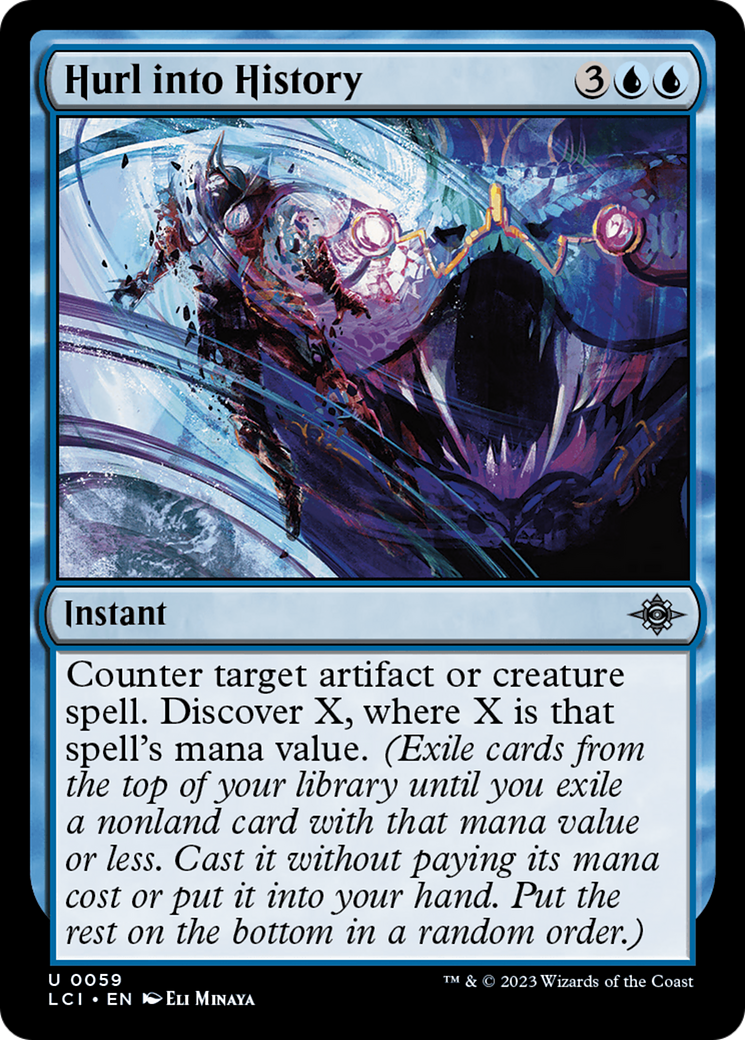 Hurl into History - Foil