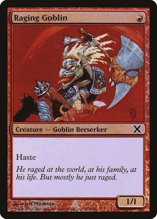 Raging Goblin - Foil
