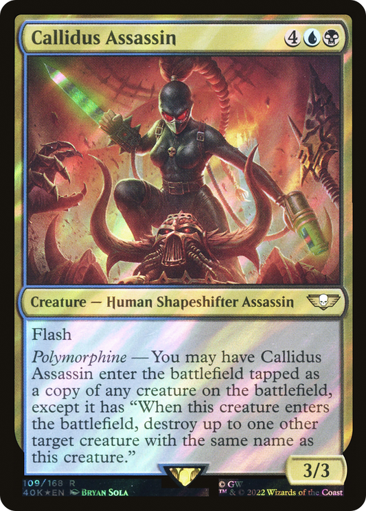 Callidus Assassin - Surge Foil