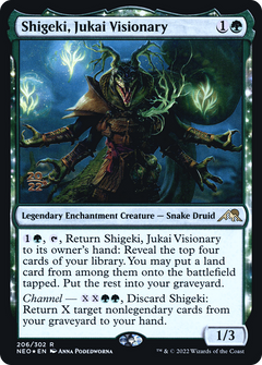 Shigeki, Jukai Visionary (206) (Prerelease) - Foil