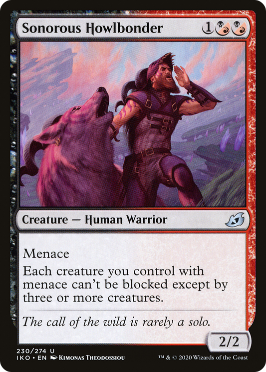 Sonorous Howlbonder - Foil