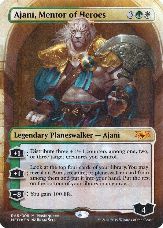 Ajani, Mentor of Heroes (RA5) - Foil