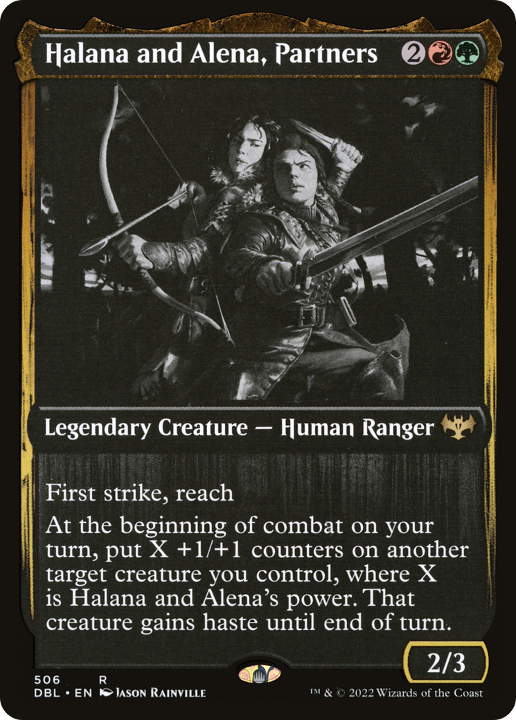 Halana and Alena, Partners - Foil