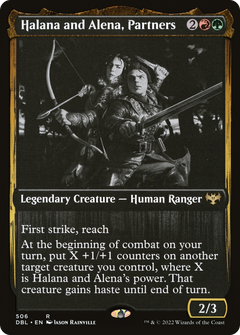 Halana and Alena, Partners - Foil