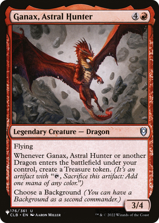 Ganax, Astral Hunter (CLB-176) (PLST)