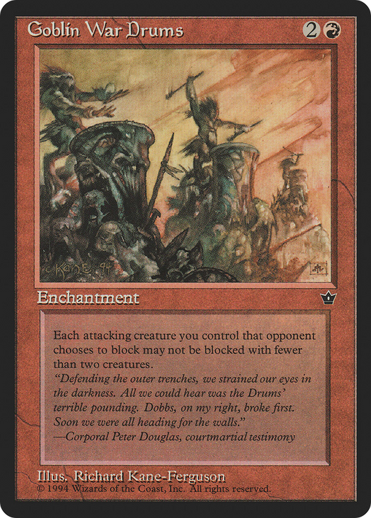 Goblin War Drums (Illus. Richard Kane-Ferguson)