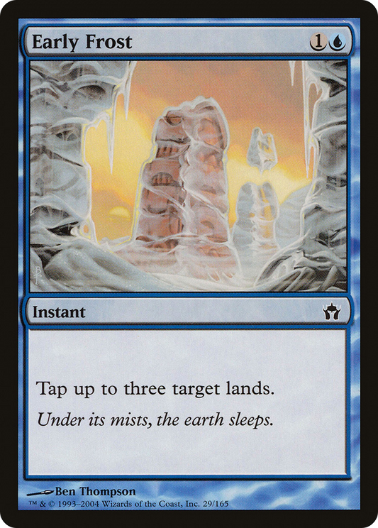 Early Frost - Foil