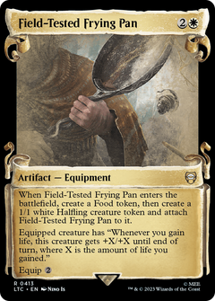 Field-Tested Frying Pan (0413) (Showcase) - Silver Foil