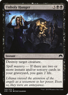 Unholy Hunger - Foil