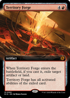 Territory Forge (0080) (Extended Art) - Foil