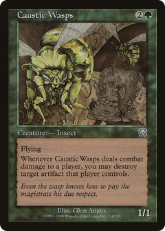 Caustic Wasps - Foil