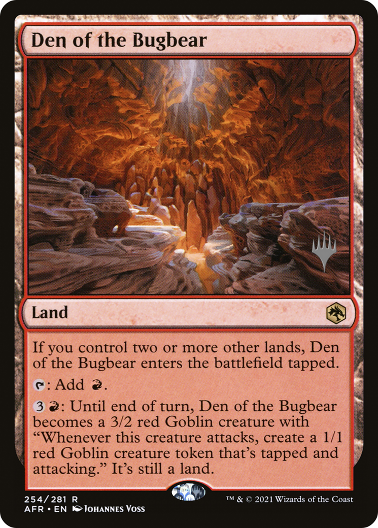 Den of the Bugbear (254) (Promo Pack) - Foil